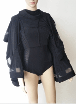 Open back Latin dress with panties